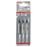 Нож за прободен трион T 101 BR, Clean for Wood, 3бр, 2608633779, BOSCH