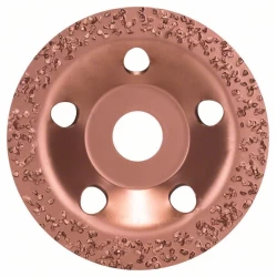 Диск твърдосплавен чашковиден 115 x 22,23 mm; груб, плосък, 2608600175, BOSCH