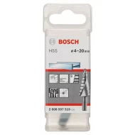 Свредло стъпаловидно HSS, Ø4-20mm, d8mm, L70,5mm, 1бр, 2608597519, BOSCH