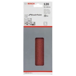 Шкурки за виброшлайф, 10ч, 93x230mm, G40, 2608605313, BOSCH