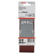 Набор шлифовъчни ленти, 3 ч, 65x410 mm, G 40, 2608606015, BOSCH