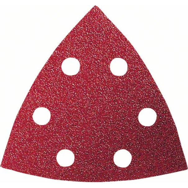 Шкурка опаковка, 5 бр, 93 mm, G 40, 2608605599, BOSCH