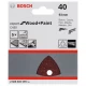 Шкурка опаковка, 5 бр, 93 mm, G 40, 2608605599, BOSCH