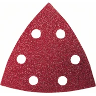 Шкурка опаковка, 5 бр, 93 mm, G 120, 2608605602, BOSCH