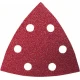 Шкурка опаковка, 5 бр, 93 mm, G 120, 2608605602, BOSCH