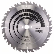 Диск за циркуляр Construct Wood, 350x30x3,2mm, z=24, 1бр, 2608640702, BOSCH