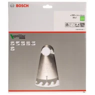 Диск за циркуляр Optiline Wood, 230x30x2,8mm, z=36, 1бр, 2608640628, BOSCH