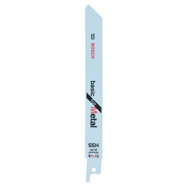 Нож за саблен трион за метал S 918 AF, Basic for Metal, 2бр, 2608651944, BOSCH
