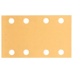 Шкурки за виброшлайф C470, опаковка 10 бр. 80x133mm, G120, 2608607232, BOSCH