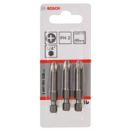 Бит особено твърд, PH 2, 49 mm, 3бр, 2607001528, BOSCH