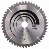 Диск за циркуляр Optiline Wood, 216x30x2,0mm, z=48, 1бр, 2608640432, BOSCH