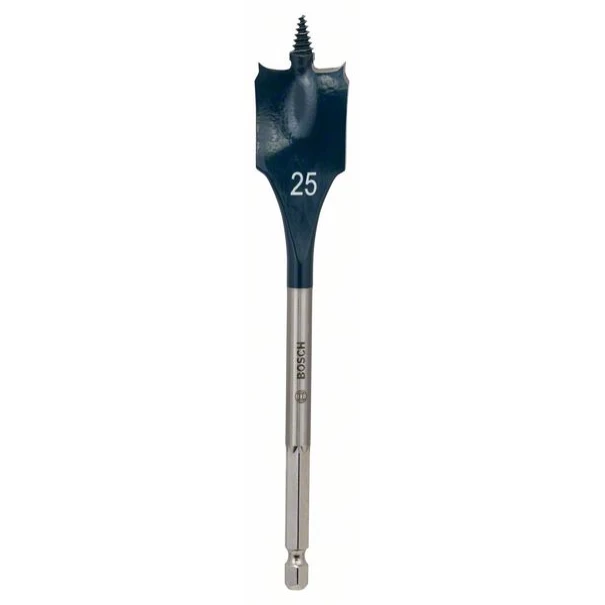 Свредло плоско фрезово Self Cut Speed, шестостен 25x152mm, 1бр, 2608595494, BOSCH