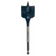 Свредло плоско фрезово Self Cut Speed, с шестостен 1/4", 40,00x152, 1бр, 2608595502, BOSCH