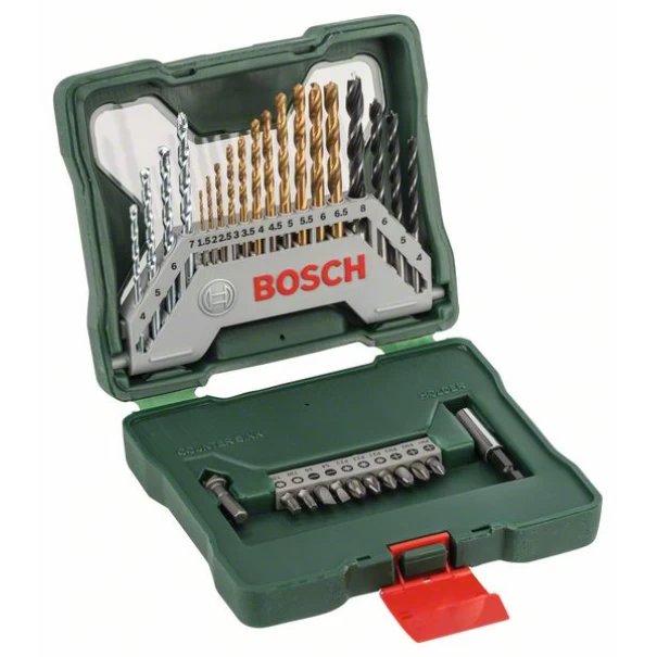 Комплект битове и свредла X-Line Titanium, 30ч, 2607019324, BOSCH