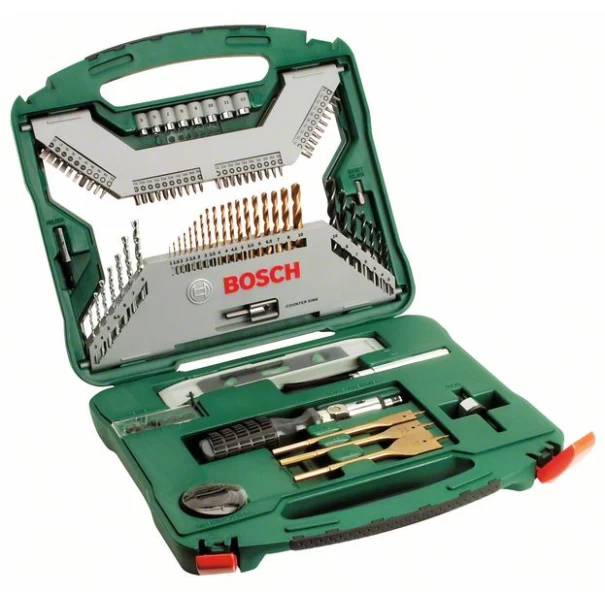 Комплект X-Line Titanium, 100 части, 2607019330, BOSCH