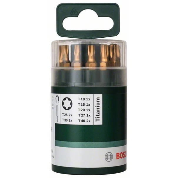 Комплект битове за винтоверт (T), 10ч, 2609255979, BOSCH