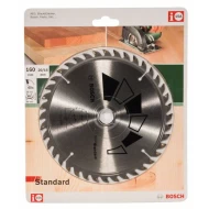 Диск за циркуляр STANDARD, 160x20/16mm, z=40, 2609256811, BOSCH
