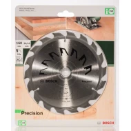 Диск за циркуляр PRECISION, 160x20/16mm, z=18, 2609256855, BOSCH