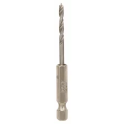 Бургия за дърво спирална шестостенна 1/4", Ø3x33x74mm, 1бр, 2608595519, BOSCH