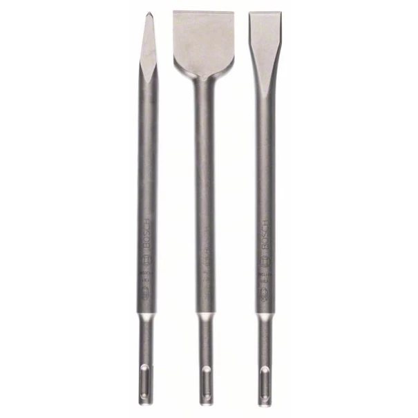 Комплект SDS-plus секачи, 3 части, 2607019457, BOSCH