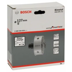 Боркорона за метал Sheet Metal, 127 mm, 5", 1 бр, 2608584854, BOSCH
