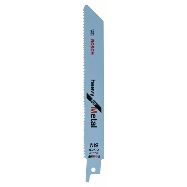 Нож за саблен трион за метал S 925 VF, Heavy for Metal, 5бр, 2608658009, BOSCH