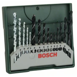Комплект битове смесен Mini X-Line, 15 части, 2607019675, BOSCH