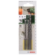 Комплект свредла за бетон SDS-Quick, 3 части, 2609256908, BOSCH