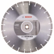 Диск диамантен за рязане Standard for Concrete, 350x20/25,40x2,8x10 mm, 1 бр, 2608602544, BOSCH