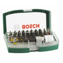 Комплект битове с цветово кодиране, 32 части, 2607017063, BOSCH