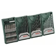 Комплект битове Mini-X-Line, мултипакет 3+1, 2607017071, BOSCH