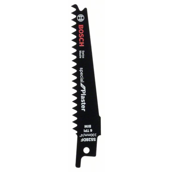 Нож за саблен трион за гипскартон S 528 DF, Special for Plaster, 5бр, 2608657725, BOSCH