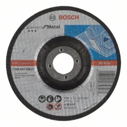 Диск за рязане, вдлъбнат, Standard for Metal, A 30 S BF, 125 mm, 22,23 mm, 2,5 mm, 1 бр, 2608603160, BOSCH