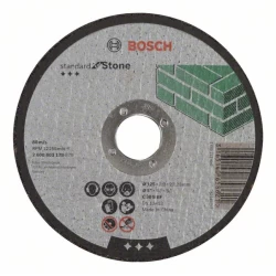 Диск за рязане, прав, Standard for Stone C 30 S BF, 125 mm, 22,23 mm, 3,0 mm, 2608603178, BOSCH