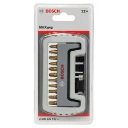 Комплект битове с държач, 12ч, 2608522127, BOSCH