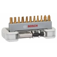 Комплект битове с държач, 12ч, 2608522134, BOSCH