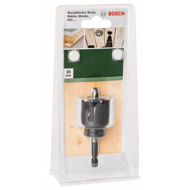 Боркорона за спот лампи, 30mm, 2609256D02, BOSCH
