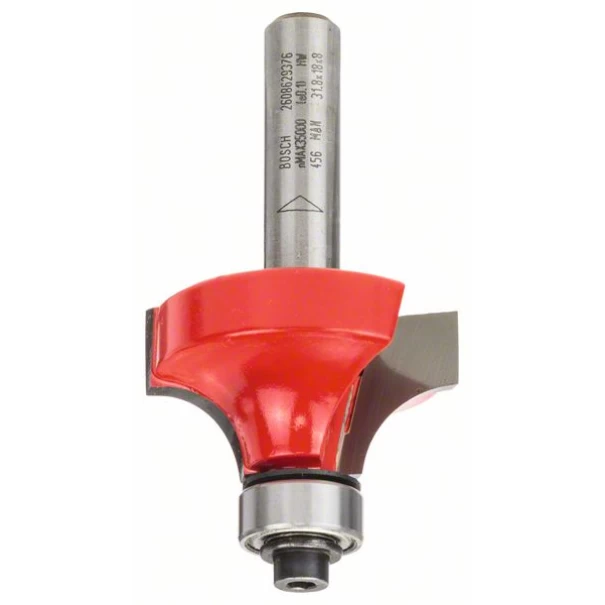 Фрезери за закръгляване 8 mm, D 31,75 mm, R1 9,5 mm, L 18 mm, G 60 mm, 2608629376, BOSCH