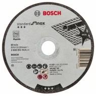 Диск за рязане, прав, Standard for Inox WA 46 T BF, 150 mm, 22,23 mm, 1,6 mm, 2608601513, BOSCH