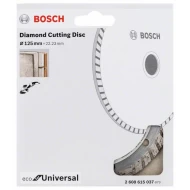 Диск диамантен за рязане ECO for Universal 125x22.23x2.4x7, 2608615037, BOSCH