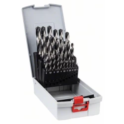 Комплект свредла за метал HSS PointTeQ, 25 части, ProBox, 2608577352, BOSCH