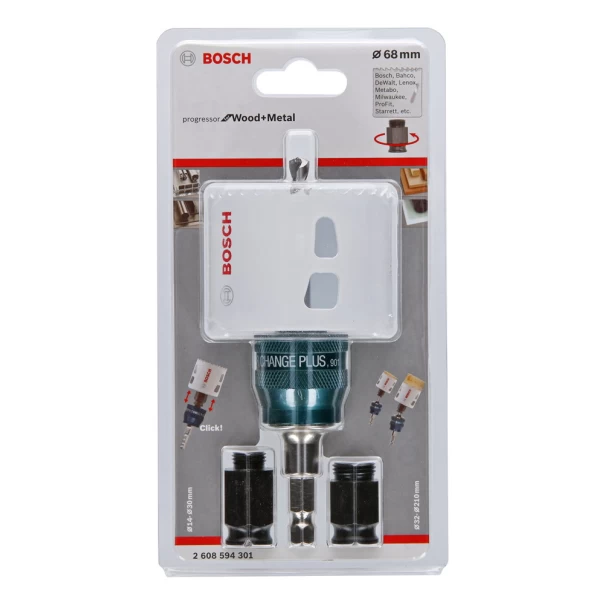 Стартов комплект боркорона HS Ø 68 mm Progressor, 2608594301, BOSCH