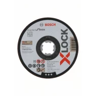 Диск за рязане X-LOCK Standard for Inox 125x1.6x22.23mm прав, 2608619363, BOSCH