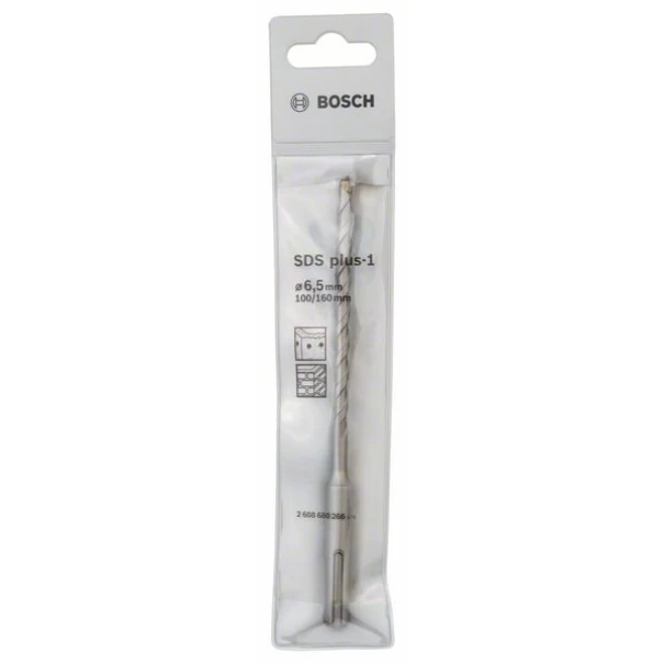 Свредло за перфоратор SDS-plus-1, 6,50 x 100 x 160, 1 бр./оп., 2608680266, BOSCH