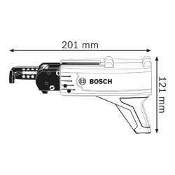 Приставка за винтоверт за гипсокартон GMA 55, 1600A025GD, BOSCH