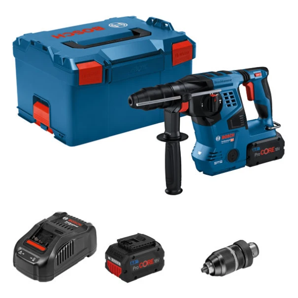 Акумулаторен перфоратор със SDS plus GBH 18V-28 CF, 0611921002, BOSCH