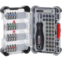 Комплект битове Extra Hard, Pick and Click, 50 ч, 2607012080, BOSCH