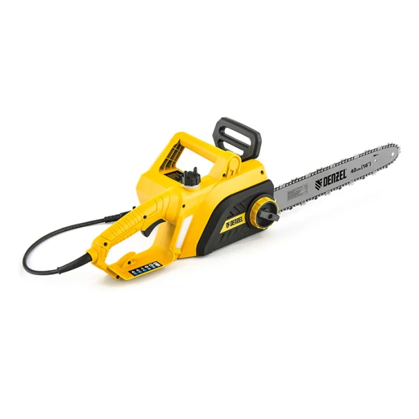Трион верижен електрически, 2200W, напречен двигател , 956147, DENZEL