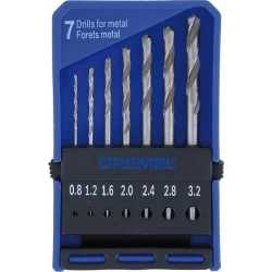 Комплект свредла за точно пробиване 7 бр 628, 2615062832, DREMEL