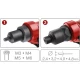 Клещи нитачка с въртяща се глава COMBO, M3-M6, Ø2,4-4,8 mm, 260mm, 4770628, FORTUM